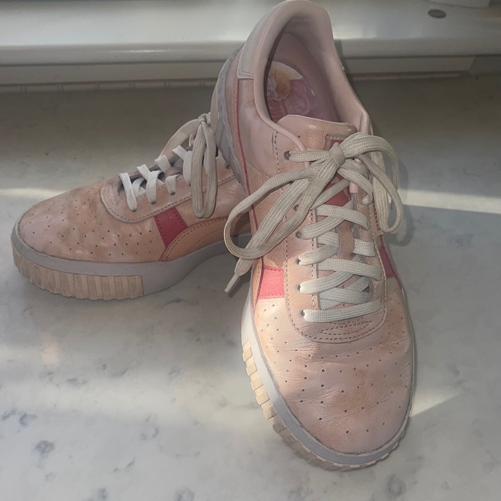 Puma Women’s  Cali festival pink sneakers GUC 9.5